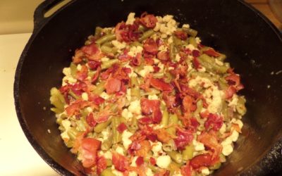 Green Beans with Spaetzle