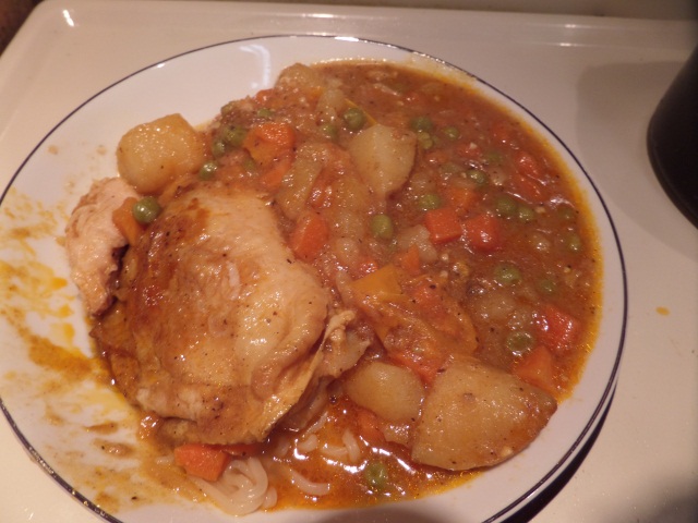 Garam Masala Chicken Stew