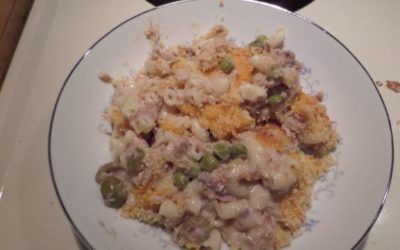 Cast Iron Tuna Noodle Casserole